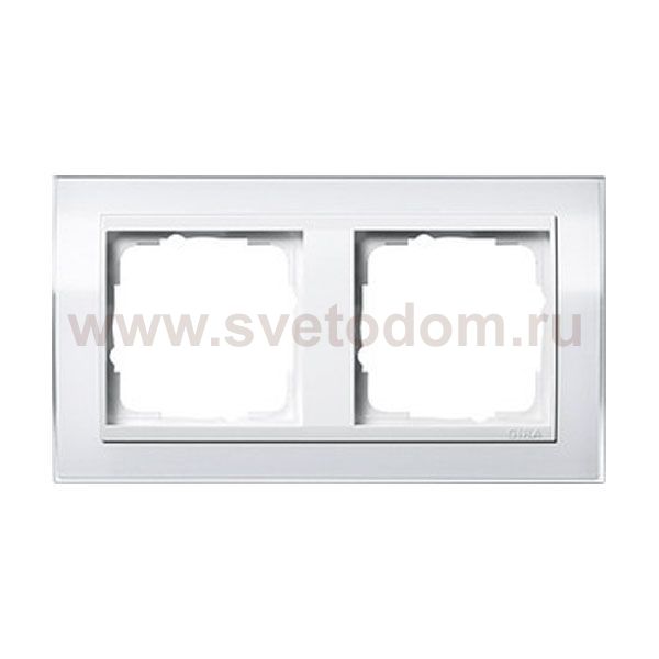 Gira EV CL Бел/Бел Рамка 2-ая (G212723)