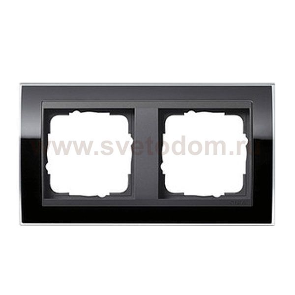 Gira EV CL Черный/антрацит Рамка 2-ая (G212738)