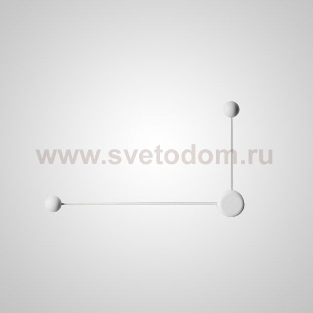 Бра Pin Wall Light C White ImperiumLoft 212749-22