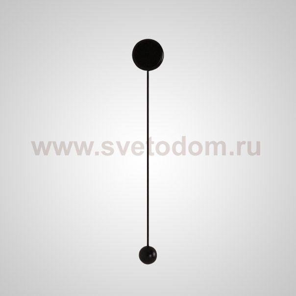 Бра Pin Wall Light B Black ImperiumLoft 212751-22