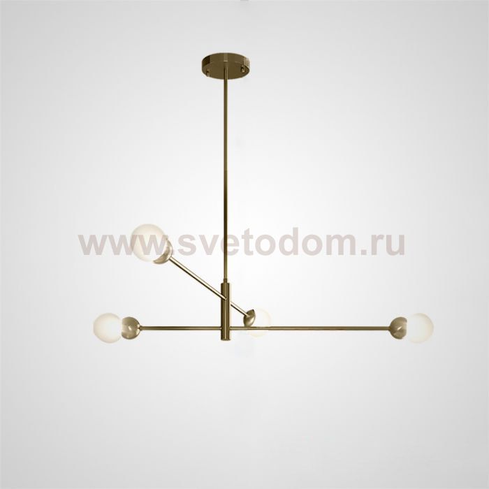 Люстра на штанге SALME L4 Gold ImperiumLoft 212776-26