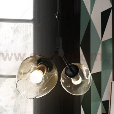 Подвесной светильник ADEL-ONE L1 Green Black ImperiumLoft 212798-26