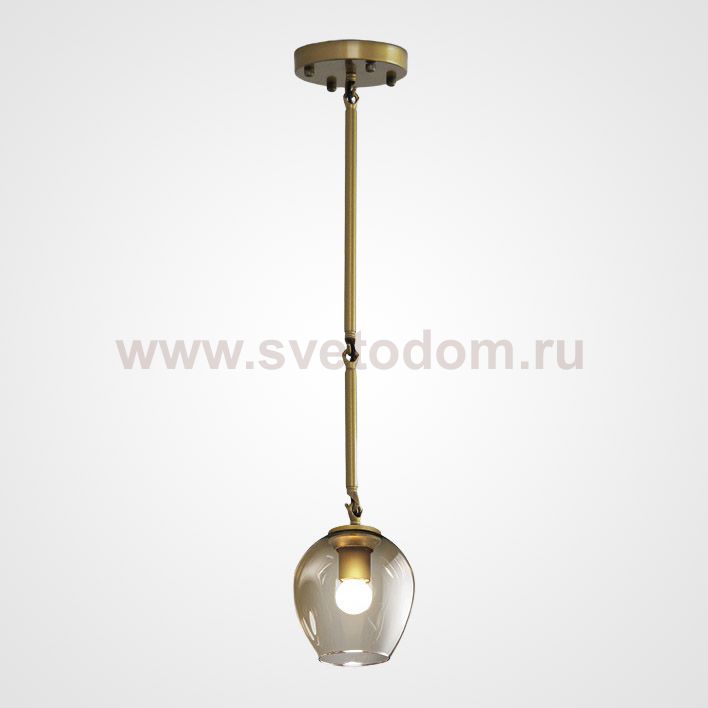 Подвесной светильник ADEL-ONE L1 Cognac Gold ImperiumLoft 212799-26