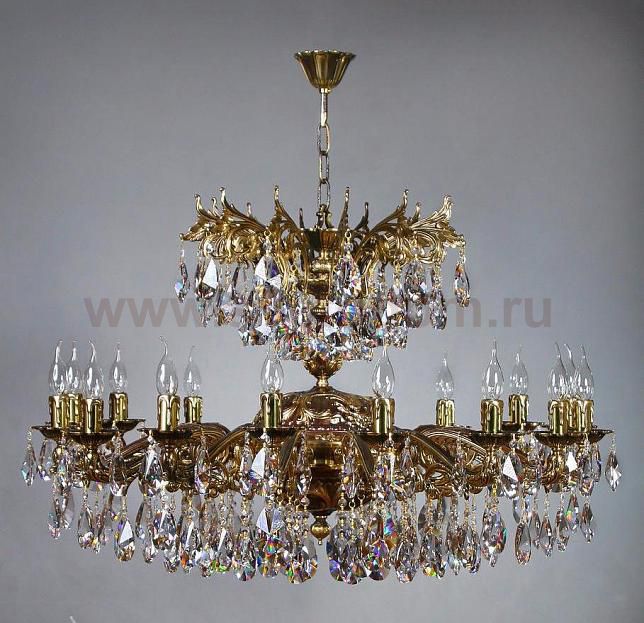 Люстра Ambiente 2128/16 PB Honey Leaf