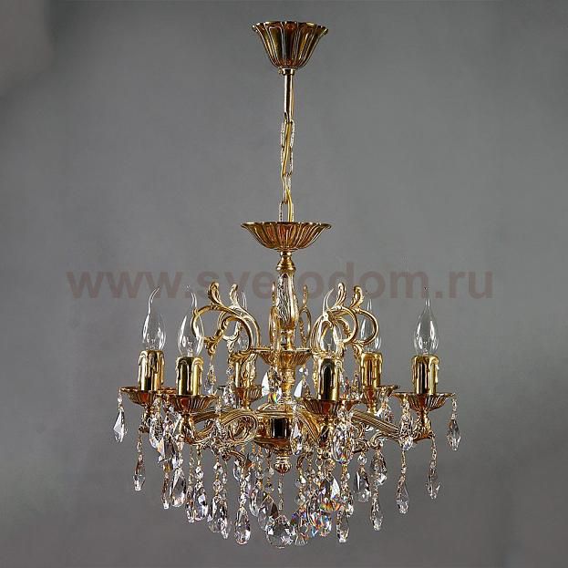 Люстра Ambiente 2128/6 WP New Leaf