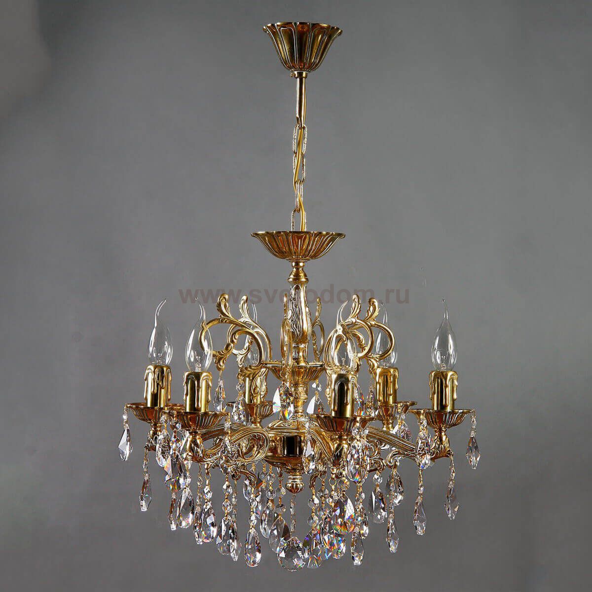 Люстра Ambiente 2128/6 WP Tear drop