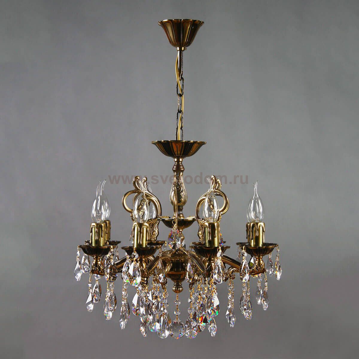 Люстра Ambiente 2128/8 PB Tear drop