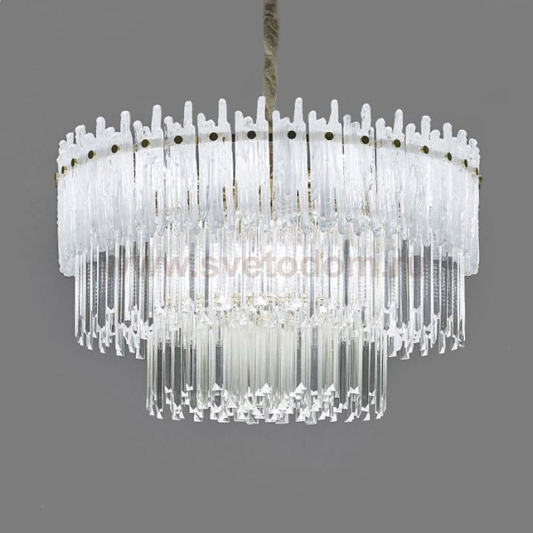 Люстра Murano Glass ICE Chandelier D80 ImperiumLoft 212820-22
