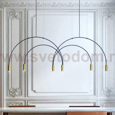 Подвесной светильник ARC 4 Gold ImperiumLoft 212841-26