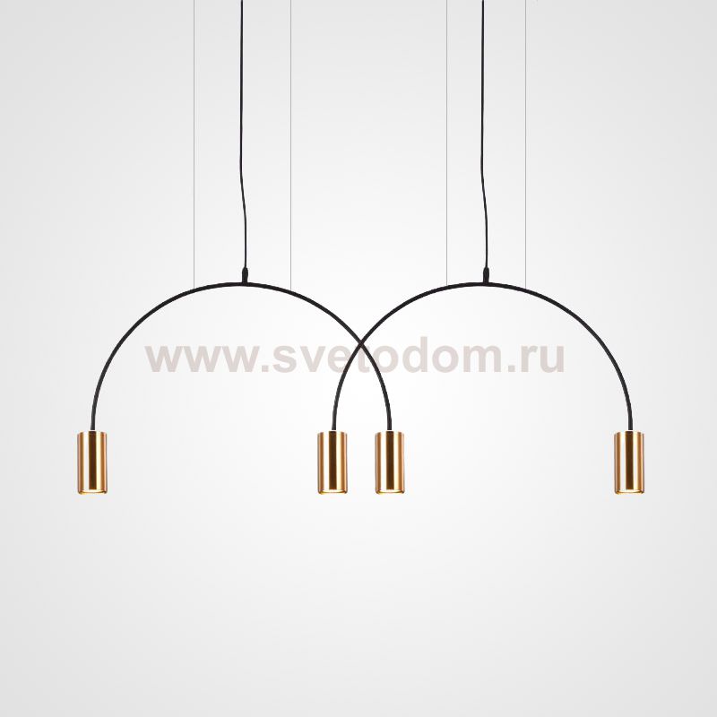 Подвесной светильник ARC 4 Gold ImperiumLoft 212841-26