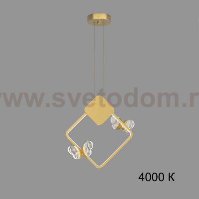 Подвесной светильник BABETTA GEOMETRY B Brass 3000К ImperiumLoft 212859-23
