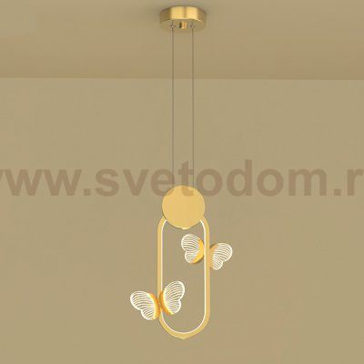 Подвесной светильник BABETTA GEOMETRY B Brass 3000К ImperiumLoft 212859-23