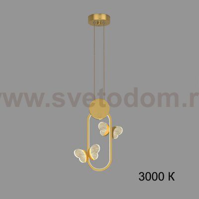 Подвесной светильник BABETTA GEOMETRY C Brass 3000К ImperiumLoft 212870-23