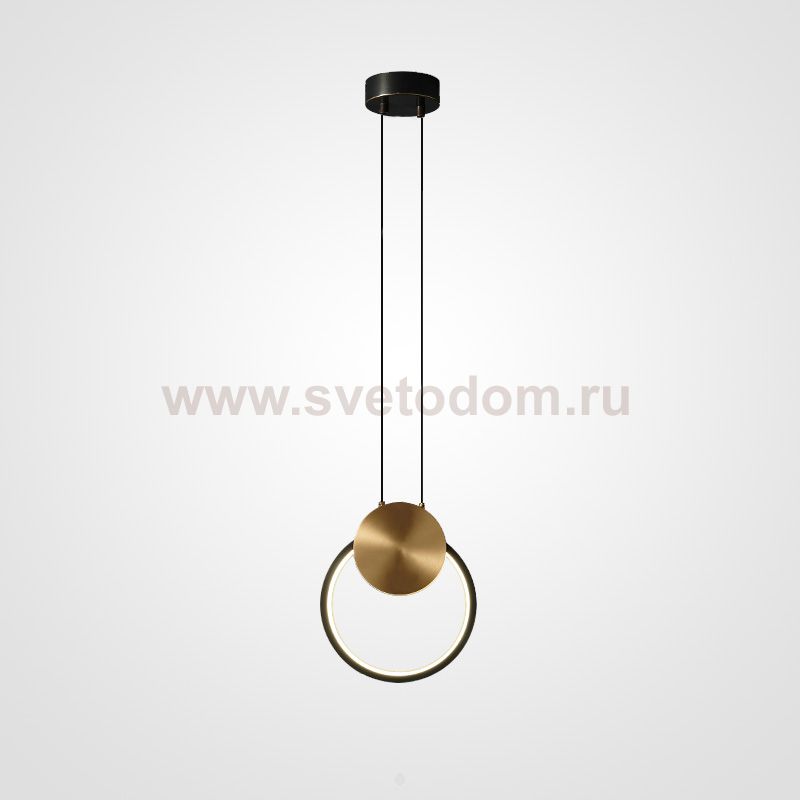 Подвесной светильник WOLKE D20 Black ImperiumLoft 212871-23