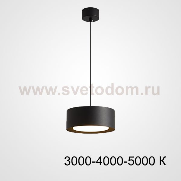 Подвесной светильник SIGGEN Black Трехцветный свет ImperiumLoft 212930-23