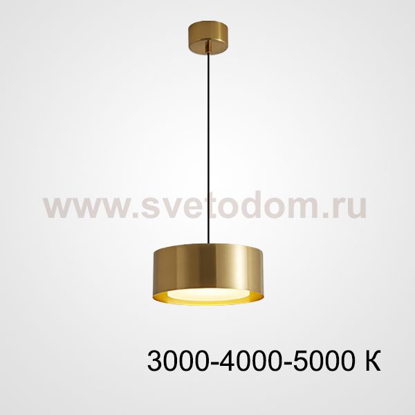 Подвесной светильник SIGGEN Brass Трехцветный свет ImperiumLoft 212934-23