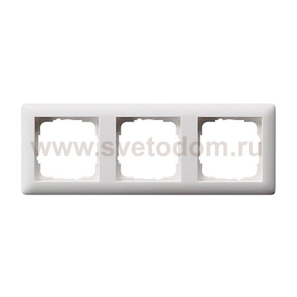 Gira Standard Бел матовый Рамка 3-ая (G21304)