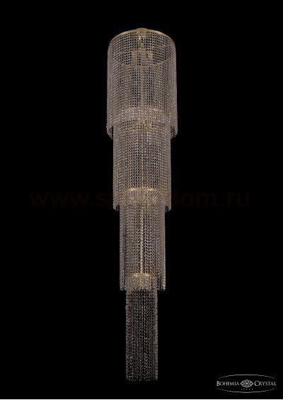 Люстра хрустальная большая Bohemia Ivele 2130/50-230/G