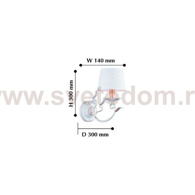 Настенный светильник Favourite 2132-1W Finesse