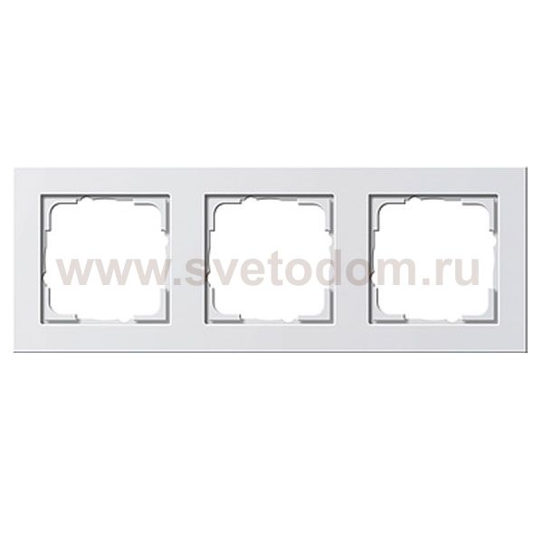 Gira E2 Бел Рамка 3-ая (G21322)