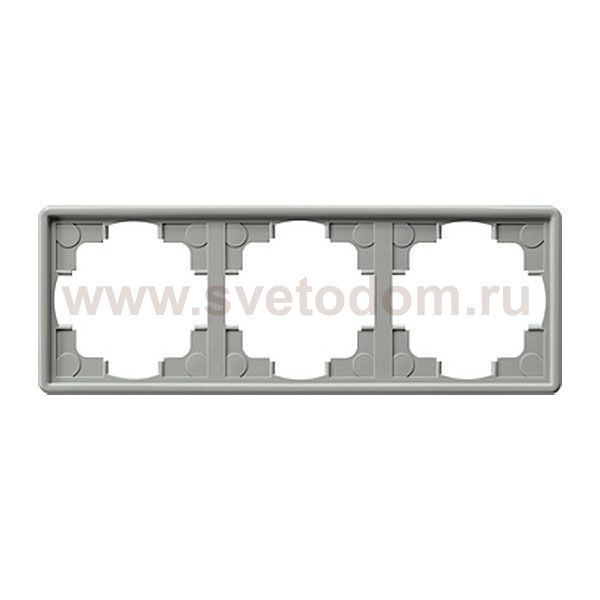 Gira S-Color Серый Рамка 3-ая (G21342)