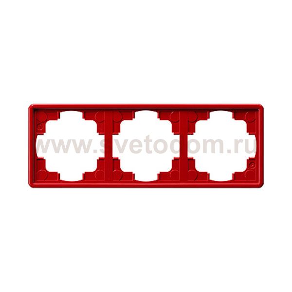 Gira S-Color Красный Рамка 3-ая (G21343)