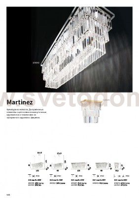 Светильник бра Ideal lux MARTINEZ AP3 ORO (213545)