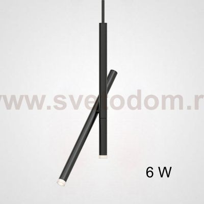 Потолочный светильник GORDIAN Black 6W ImperiumLoft 213630-23