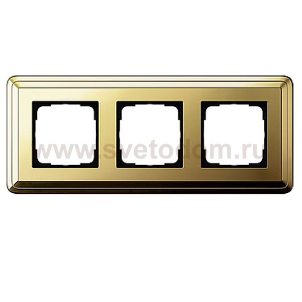 Gira ClassiX Латунь/Латунь Рамка 3-ая (G213631)