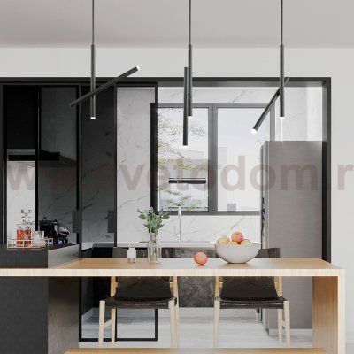 Потолочный светильник GORDIAN Black 10W ImperiumLoft 213633-23