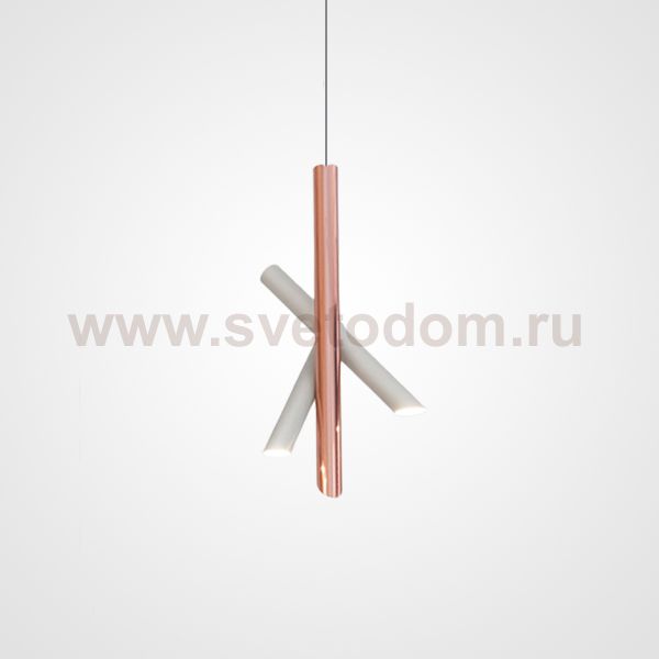 Подвесной светильник JAFFET White Rose Gold ImperiumLoft 213639-23