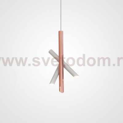 Подвесной светильник JAFFET White Rose Gold ImperiumLoft 213639-23