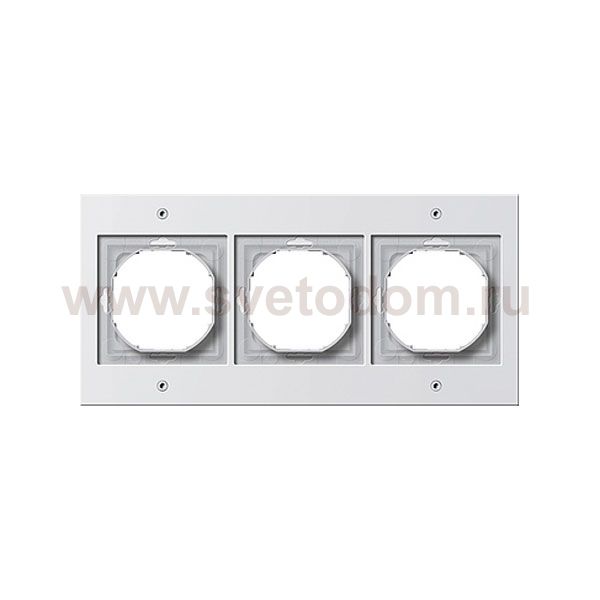 Gira TX-44 Белый Рамка 3-ая (G21366)