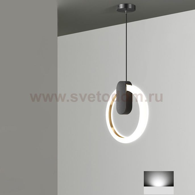 Подвесной светильник GINA D20 Black 4000К ImperiumLoft 213673-23