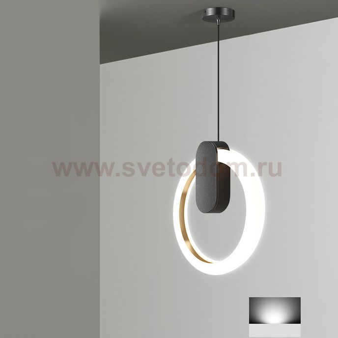 Подвесной светильник GINA D30 Black 4000К ImperiumLoft 213674-23