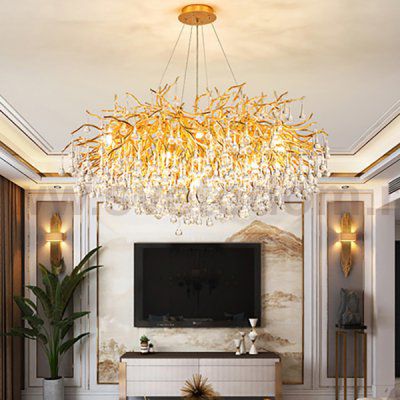 Люстра Droplet Chandelier oval L120 ImperiumLoft 213698-22