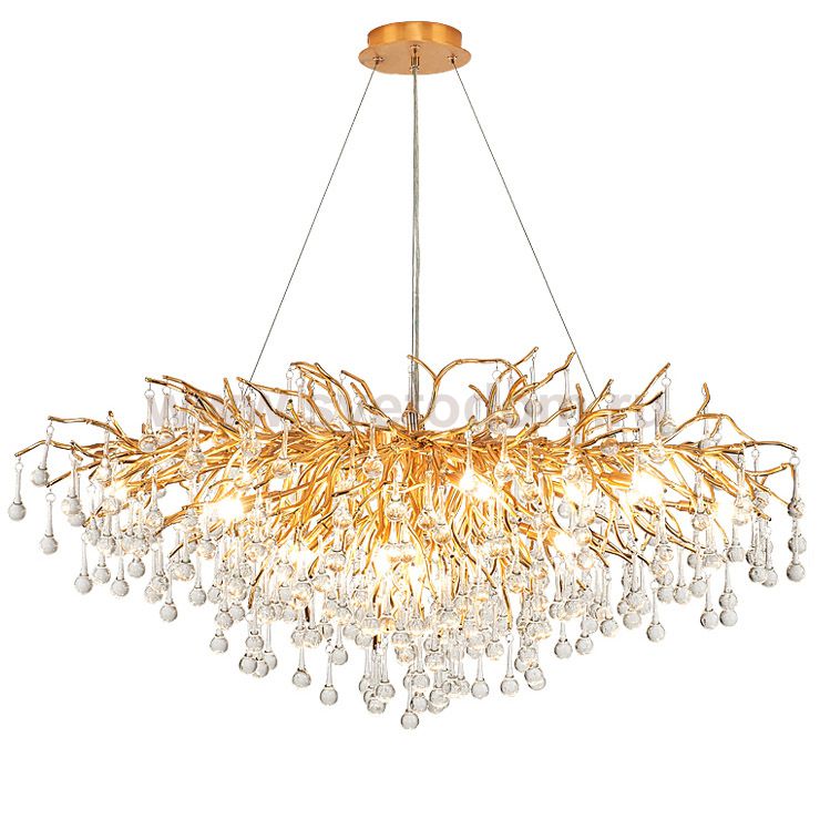Люстра Droplet Chandelier oval L140 ImperiumLoft 213699-22