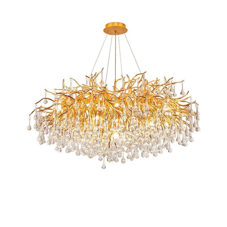 Люстра Droplet Chandelier circle D80 ImperiumLoft 213701-22