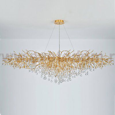 Люстра Droplet Chandelier circle D100 ImperiumLoft 213702-22