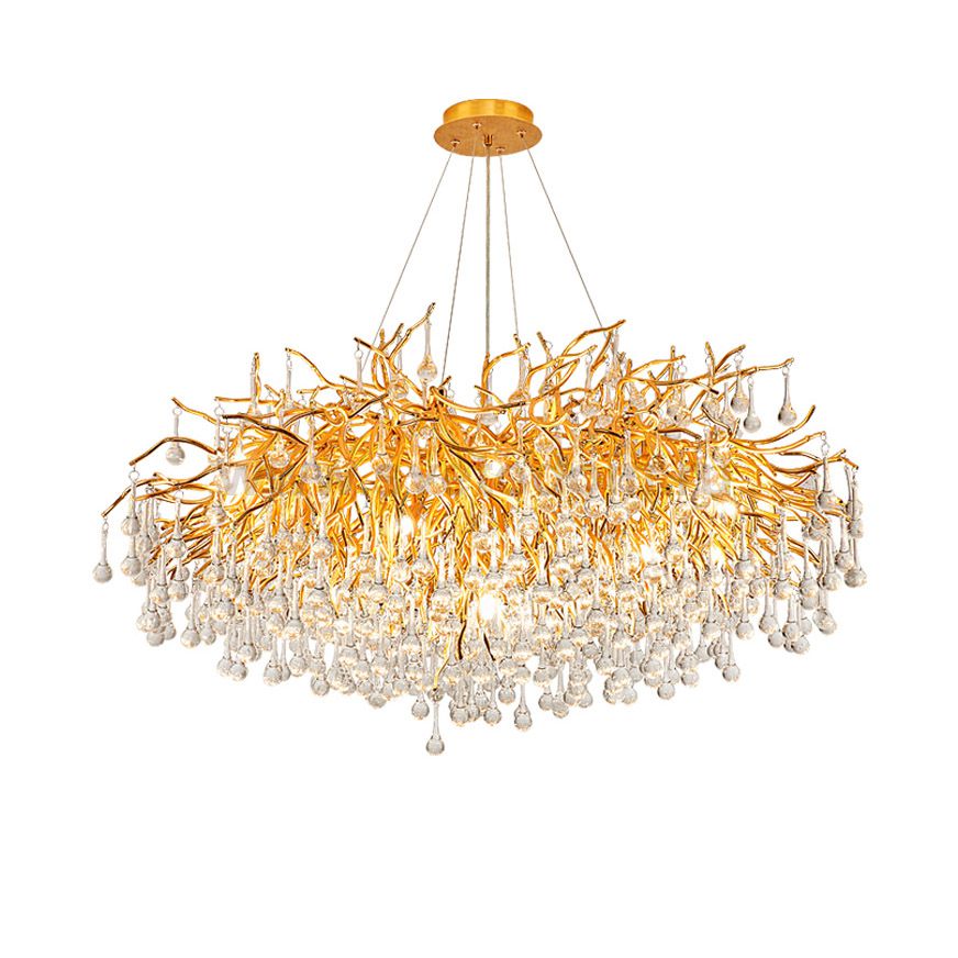 Люстра Droplet Chandelier circle D100 ImperiumLoft 213702-22