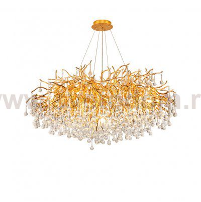 Люстра Droplet Chandelier circle D100 ImperiumLoft 213702-22