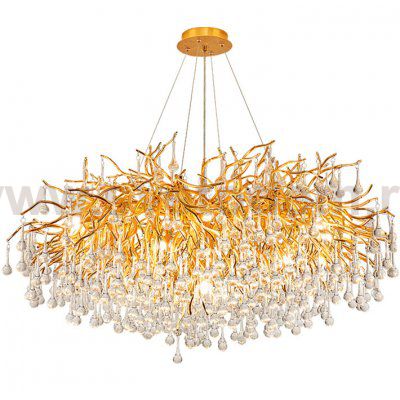Люстра Droplet Chandelier circle D150 ImperiumLoft 213704-22