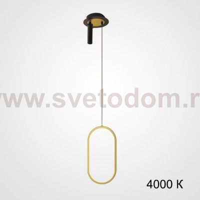 Подвесной светильник STRING D Black 4000К ImperiumLoft 213728-26