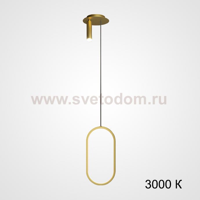Подвесной светильник STRING D Brass 3000К ImperiumLoft 213730-26