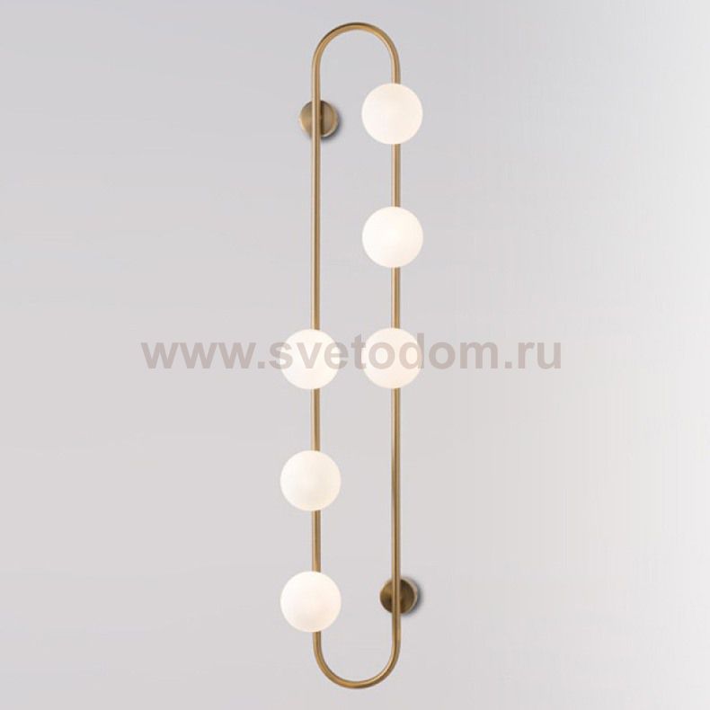 Настенное бра HOOP WALL H115 Gold ImperiumLoft 213736-26