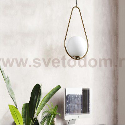 Подвесной светильник HOOP DROP Black ImperiumLoft 213738-26