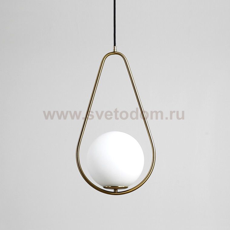 Подвесной светильник HOOP DROP Brass ImperiumLoft 213739-26