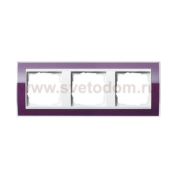 Gira EV CL Фиолетовый/Бел Рамка 3-ая (G213753)