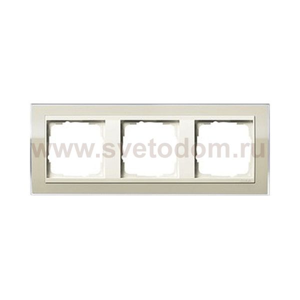 Gira EV CL Песочный/Крем глянц Рамка 3-ая (G213771)