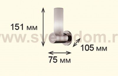 Светильник настенный бра Odeon light 2138/1W VIORA